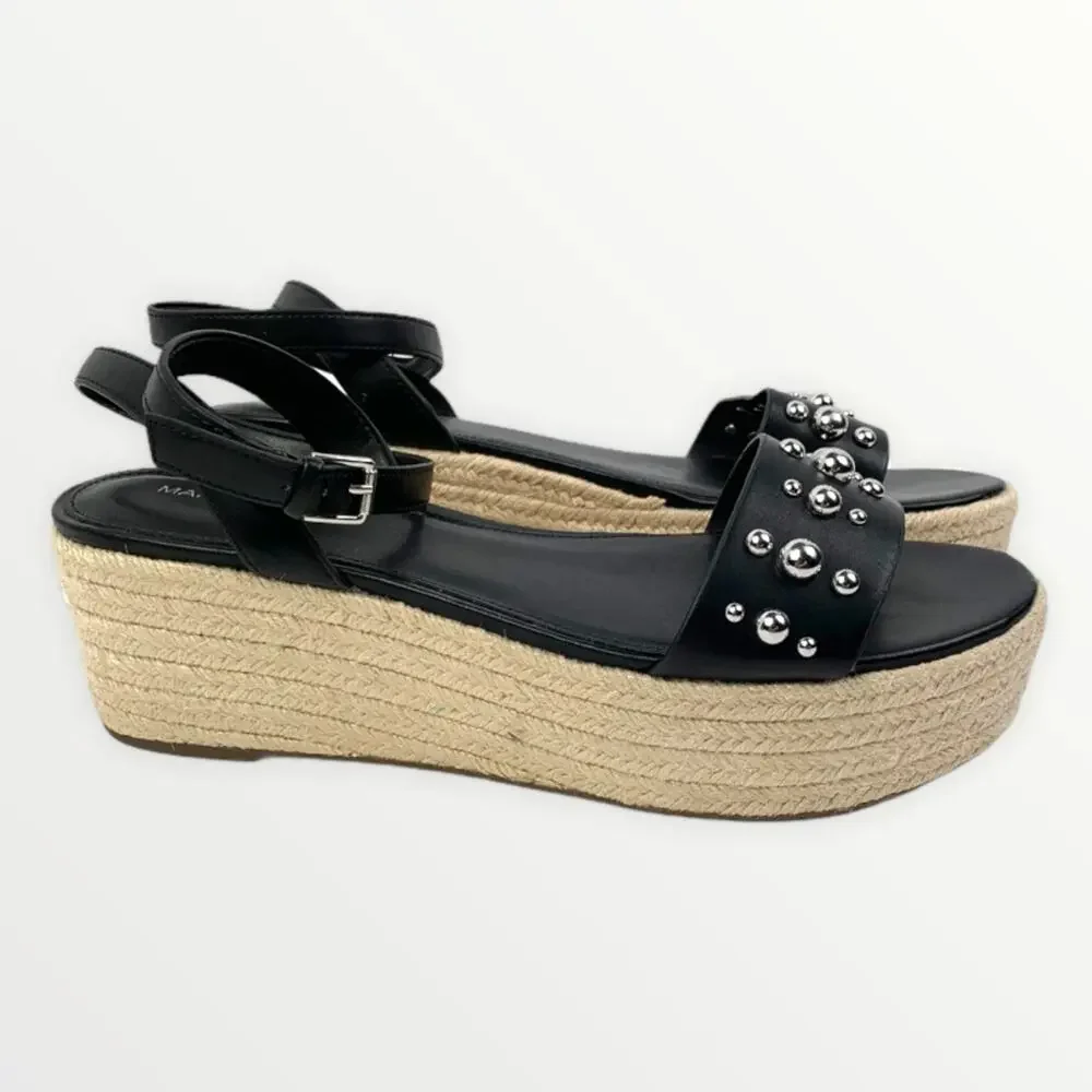 Marc Fisher Joyce Espadrille Platform Sandal Size 10